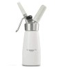 Sifon Frisca Profesional Aluminiu 0.25L + 3 Duze, Perie Curatare - Ideal Frisca, Spuma, Sosuri, Cappuccino, Inghetata