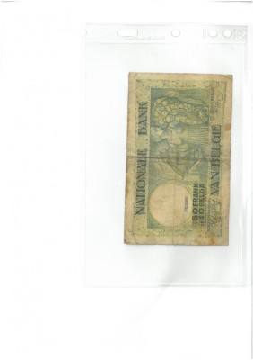 100 francs 1944, Belgian foto
