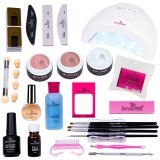 Kit Unghii Gel Manichiura French &amp; Baby Boomer SensoPRO - Promotie #05