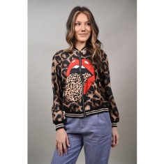 GEACA AVIATOR ANIMAL PRINT ARIA S-M Maro