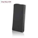 Husa Flip Stand Piele Neagra Samsung Galaxy S5 G900 Premium