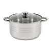 SEMIOALA INOX+CAPAC, 26x14,5 CM, 7 L, MYRA, COOKING, Heinner