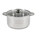SEMIOALA INOX+CAPAC, 26x14,5 CM, 7 L, MYRA, COOKING, Heinner