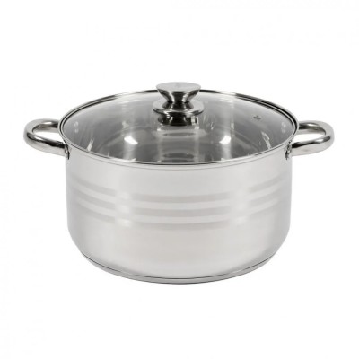SEMIOALA INOX+CAPAC, 26x14,5 CM, 7 L, MYRA, COOKING foto