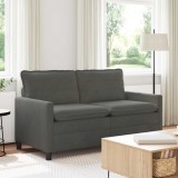 vidaXL Canapea Gri &icirc;nchis 156 x 81 x 87,5 cm Țesătură 42028856