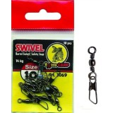 Vartej cu carabina ( Swivel with Safety Snap ) Nr.8 - Extra Carp