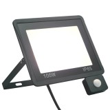 Cumpara ieftin Proiector LED cu senzor, 100 W, alb rece