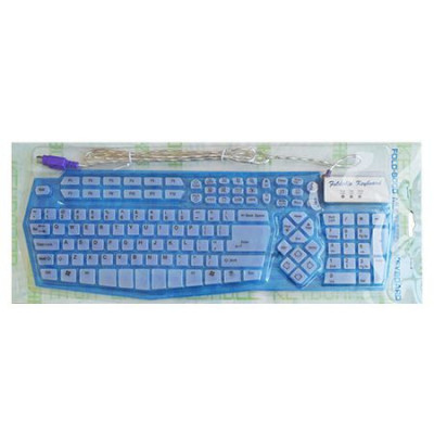 Tastatura PC din silicon waterproof foto