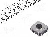 Microintrerupator 6.2x6.2mm, OFF-(ON), SPST-NO, C&amp;K - KSC351J LFS