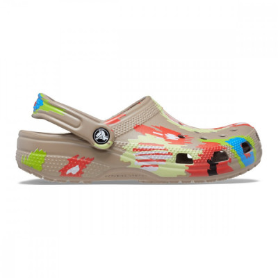 Saboti Crocs Classic Ikat Clog Multicolor - Multi/Mushroom foto