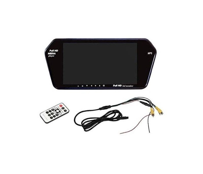 Monitor tip oglinda camera marsarier cu functie VIDEO MP5 BT USB 12V