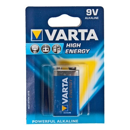 BATERIE ALCALINA 9V VARTA BLISTER BATERIE ALCALINA 9V VARTA BLISTER