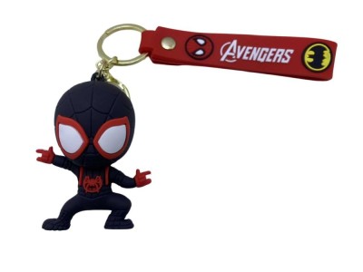 Breloc Spiderman negru foto