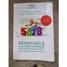 Marius Perianu, Catalin Stanica, Ioan Balica, Catalin Minescu, Cristian Lazar - Matematica. Evaluarea nationala pentru absolventii clasei a VIII-a