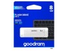 Pendrive USB 8GB Goodram, USB 2.0, Alb, UME2-0080W0R11
