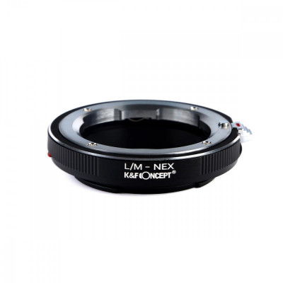Adaptor montura K&amp;amp;F Concept LM-NEX de la Leica M la Sony E-Mount (NEX) KF06.113 foto