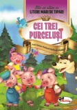 Cei trei purcelusi - Stiu sa citesc cu litere mari de tipar! - Editura Aramis