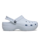 Cumpara ieftin Saboți Crocs Women's Classic Platform Clog Albastru - Sky Ice