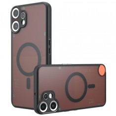 Husa MagSafe pentru Nothing CMF Phone 2 Pro, Techsuit, PureFrost, Neagra