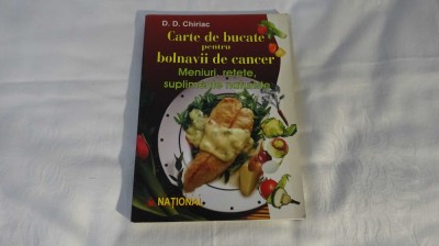 D.D. Chiriac - Alimentatia Bolnavilor de Cancer foto