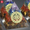 PIRAMIDĂ DIN ORGONIT &quot;7 CHAKRE&quot; | CURĂȚARE ȘI ECHILIBRU ENERGETIC