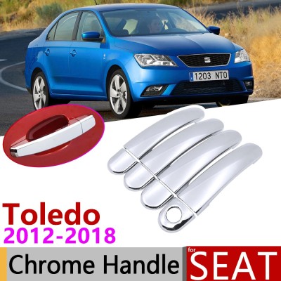 Ormanente crom pentru manerele usilor Seat Toledo IV 2012 - 2019 foto