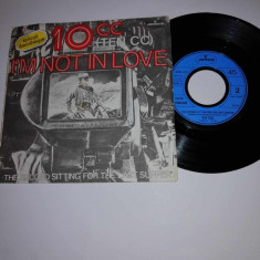 10cc I’m Not in love single vinil vinyl 7” Mercury 1975 Franta VG+