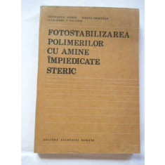 Fotostabilizarea Polimerilor Cu Amine Impiedicate Steric - Constantin Andrei Ileana Dragutan Alexandru T. Bal,267439