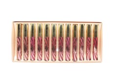 Set 12 Rujuri de buze lichide, Makeup, Fit We, Liquid Lasting Lip Gloss