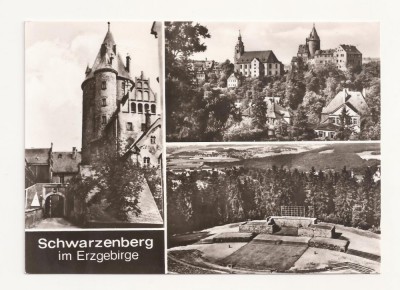 SG1 - Carte Postala-Germania- Schwarzenberg im Erzgebirge, Circulata 1978 foto