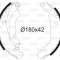 VALEO 562647 Set saboti frana