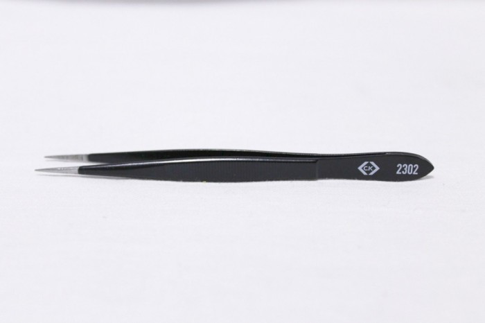 Penseta precizie varfuri boante zimtate CK Tools 2302 - 115 mm