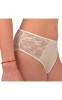 Chilot Dama Clasic Talie Inalta Luan Microfibra Dantela Bej/Alb/Rosu/Negru Marimi S-XL