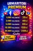 Urmaritori Tiktok , instagram