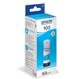 Cartus Cerneala Original Epson Cyan nr.103 pentru L1110|L3110|L3110|L3150|L3151|L3156|L3160|L5190|L3210|L3250|L3260 65ml "C13T00