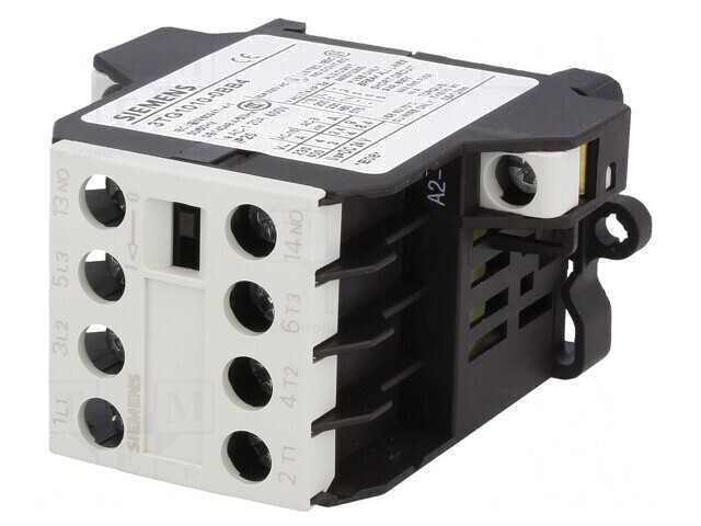 Contactor 4-poli 24VDC 8.4A DIN 3TG1010-0BB4