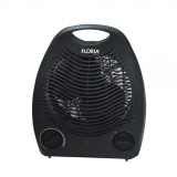 Aeroterma neagra 2 trepte 1000W/2000W indicator luminos Zilan ZLN6152