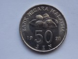 50 SEN 1991 MALAYSIA