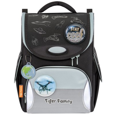 Ghiozdan neechipat Nature Quest Pro, Motiv Space Vision, Go Ocean + CADOU foto