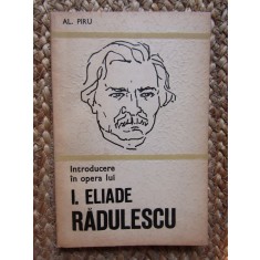 INTRODUCERE IN OPERA LUI I. ELIADE RADULESCU-ALEXANDRU PIRU