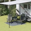 VidaXL Covoare pentru Cort Gri albastru 200 x 200 cm Polietilenă