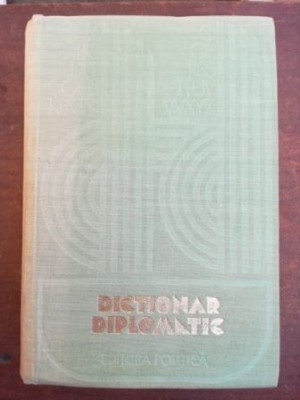 Dictionar diplomatic- Marin Alexie, Nae Androne foto