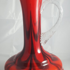 Superb vas-vaza vintage manufacturata sticla !