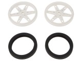 Ax Alb Moletat 4.8mm, 60mm, 8mm, pentru Robotica si RC, Marca Polo