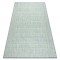 Covor SISAL SION Caro 22184 țesute plate verde / albastru / ecru, 160x220 cm