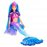 Papusa Barbie Mermaid Power, Sirena cu accesorii