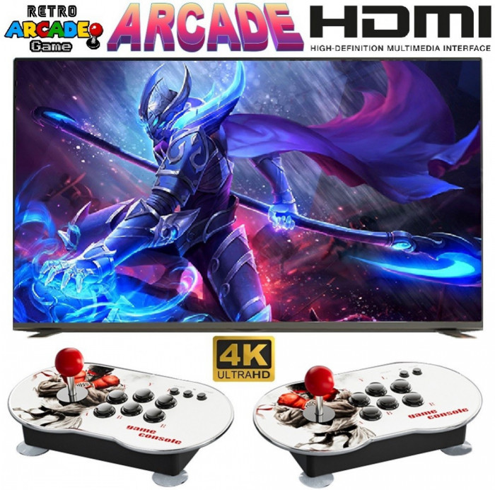 Consola Lehuai Arcade Hdmi Ultra 4K HD cu Toate Emulatoarele