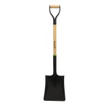Lopata Grunman S519Y, dreptunghiulara, cu coada lemn, 105 cm