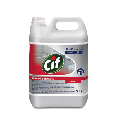 Toaleta Cif Pro Formula 5L - Detergent pentru baie &amp;amp; Solvent pentru calcar foto