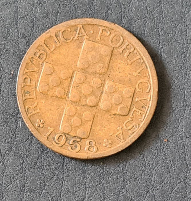 Portugalia X centavos 1958